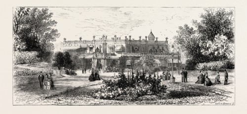 THE DUKE OF EDINBURGH IN THE CRIMEA: THE EMPEROR'S COUNTRY SEAT AT LIVADIA (RESIDENCE OF THE PRINCE