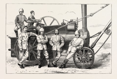 THE ASHANTEE WAR: UNIFORM OF ROYAL ENGINEERS DESTINED FOR THE SCENE OF ACTION, ANGLO ASHANTI WAR,