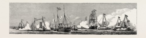 THE NAVAL REVIEW AT SPITHEAD: THE RETURN FROM SPITHEAD, VICTORIA AND ALBERT (ROYAL YACHT, H.M. the