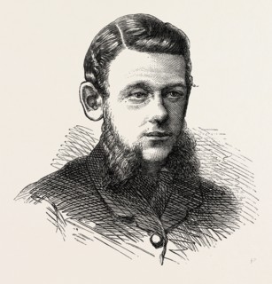 THE LATE CAPTAIN KNOWLES, COMMANDER OF THE NORTHFLEET, 1873 engraving