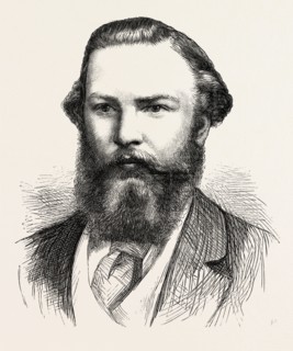 T.O. HARDING, ESQ., TRINITY COLLEGE, CAMBRIDGE, SENIOR WRANGLER, UK, 1873 engraving