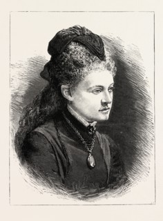 THE ROYAL MARRIAGE AT WINDSOR: H.R.H. BARONESS VON PAWEL RAMMINGEN, PRINCESS FREDERICA OF HANOVER