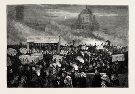THE LABOUR QUESTION IN SAN FRANCISCO: AN ANTI-CHINESE DEMONSTRATION ON THE SANDLOTS, UNITED STATES
