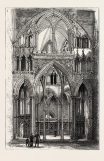 DRONTHEIM CATHEDRAL, NORWAY: ENTRANCE TO THE CHOIR