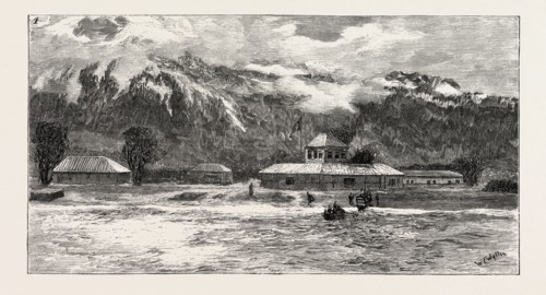 THE CAPTURE AND RELEASE OF COLONEL SYNGE: The Landing place of Katerina, where the Negotiations for