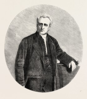 THE REV. WILLIAM WOOD STAMP, PRESIDENT OF THE WESLEYAN METHODIST SOCIETY FOR 1860 - 1861, 1860