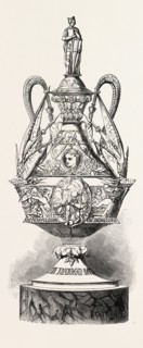 THE DONCASTER CUP, 1860 engraving