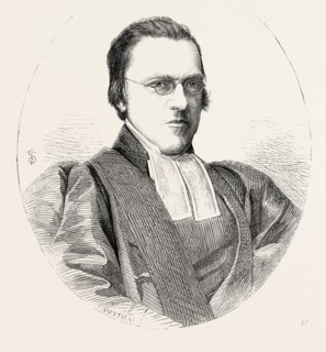 THE HON. AND REV. SAMUEL WALDEGRAVE, D.D., BISHOP OF CARLISLE, 1860 engraving