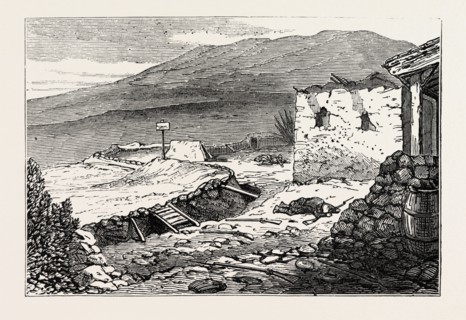 THE CIVIL WAR IN SPAIN: CARLIST TRENCH, SAN PEDRO DE ABANTO