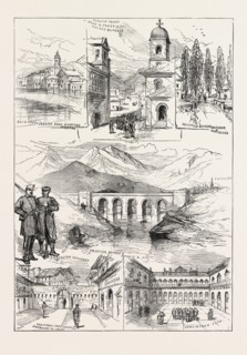 THE CIVIL WAR IN SPAIN: CARLIST SKETCHES FROM NAVARRE. FRONTIER BETWEEN FRANCE AND SPAIN. TEMPORARY