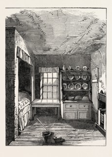 THE ROOM IN WHICH LIVINGSTONE WAS BORN, BLANTYRE, UK
