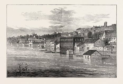 INUNDATIONS IN THE UNITED STATES OF AMERICA: FRONT STREET, CLARKSVILLE, TENNESSEE