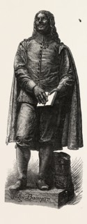 STATUE OF BUNYAN AT BEDFORD, UK