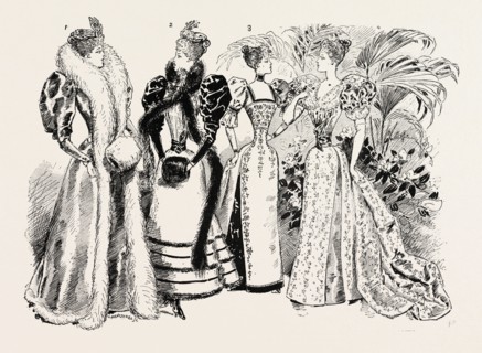 THE MARRIAGE OF PRINCESS MARIE OF EDINBURGH: 1. PRINCESS MARIE'S TRAVELLING CLOAK. 2. SKATING