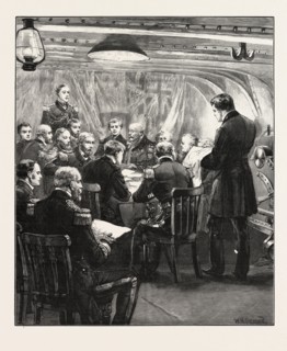 NAVAL COURT-MARTIAL ON BOARD H.M.S. SWIFTSURE, DEVONPORT, ON THE STRANDING OF H.M.S. HOWE: Mr.