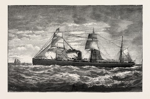 THE CUNARD STEAMSHIP GALLIA