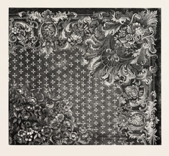 CARPET PATTERN, BY SEWELL AND CROSS, OLD COMPTON STREET, SOHO, LONDON, UK