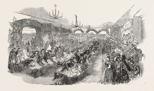 THE BALL IN THE CASTLE: THE CLANS' REEL, SCOTLAND, UK, 1851