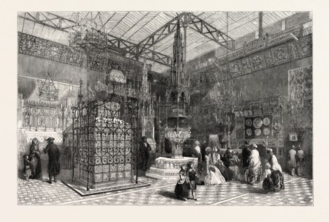 THE CRYSTAL PALACE: THE MEDIAEVAL COURT, 1851, LONDON, UK