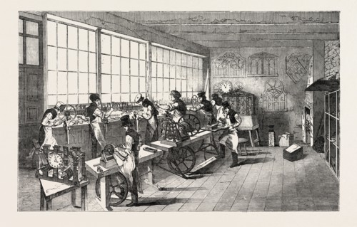 CLERKENWELL CLOCK FACTORY: THE TURRET-CLOCK SHOP, UK