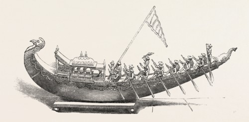 THE GREAT EXHIBITION: MODEL OF AN INDIAN BARGE, EAST INDIAN DEPARTMENT