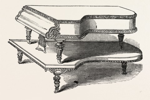 MINIATURE GRAND PIANOFORTE, BY KIRKMAN