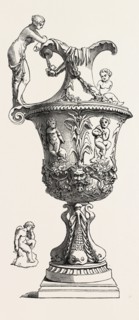 VASE, IN MARBLE, BY VAN LINDEN