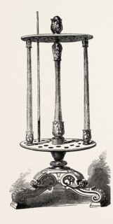 BILLIARD CUE-RACK, BY THURSTON AND CO.