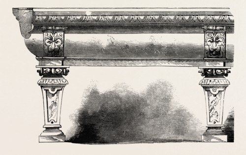 ELIZABETHAN BILLIARD TABLE, BY BURROUGHES AND WATTS