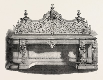 ELIZABETHAN SIDEBOARD, BY CALDECOTT