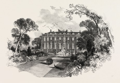 CROXTETH HALL, NEAR LIVERPOOL, THE SEAT OF THE EARL OF SEFTON, UK