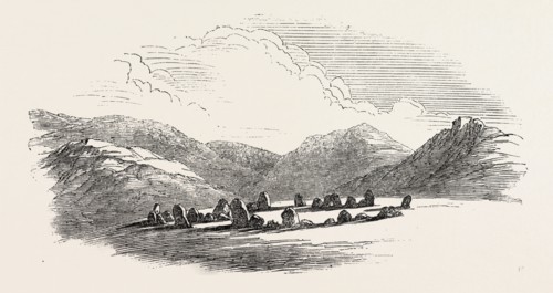 DRUIDIC CIRCLE, LAKE DISTRICT, UK