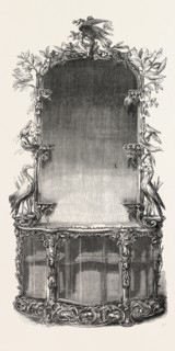 CABINET AND GLASS, BY HANSON AND SONS