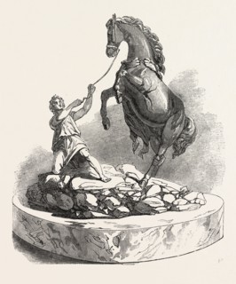THE GREAT EXHIBITION, HORSE GROUPS IN THE RUSSIAN DEPARTMENT