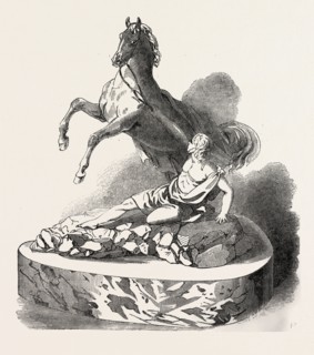 THE GREAT EXHIBITION, HORSE GROUPS IN THE RUSSIAN DEPARTMENT