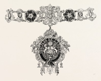 COLLARS AND JEWEL OF THE MAYOR OF MANCHESTER, UK