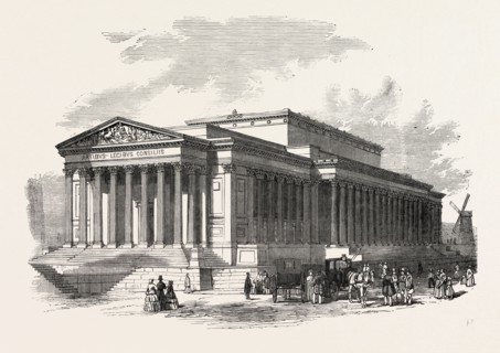 ST. GEORGE'S HALL, LIVERPOOL, PRINCIPAL FRONT, UK