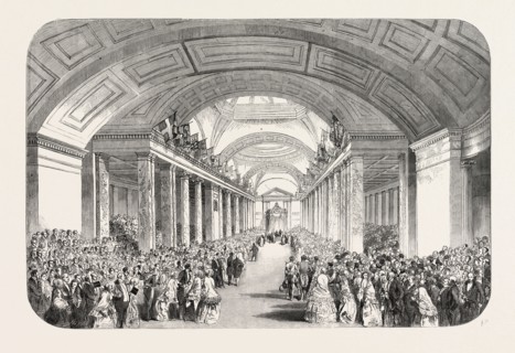 PRESENTATION OF THE ADDRESS TO HER MAJESTY QUEEN VICTORIA, IN THE EXCHANGE, MANCHESTER, UK