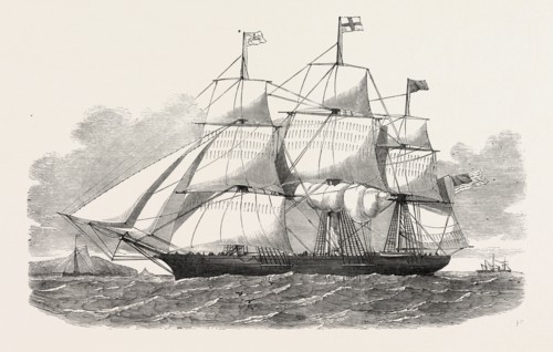 THE "RACER" CLIPPER PACKET-SHIP, OF NEW YORK, UNITED STATES OF AMERICA