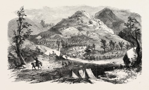 THE AUSTRALIAN GOLD DISTRICT: THE GOLD DIGGINGS AT OPHIR, COUNTY OF WELLINGTON, NEW SOUTH WALES,