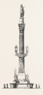 MONUMENTAL FOUNTAIN RECENTLY ERECTED AT BARCELONA, SPAIN
