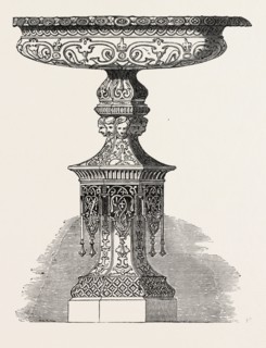 IRON VASE, BY HANDYSIDE, OF DERBY, UK