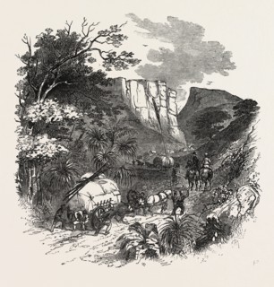 ASCENDING A PASS IN THE BLUE MOUNTAINS