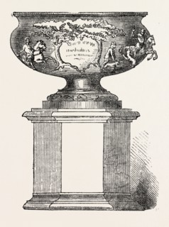 PLATE PRESENTED TO MAJOR BULKELEY