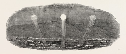 CAPTAIN AUSTIN'S ARCTIC EXPEDITION: PARHELIA, WITNESSED OCTOBER 4, 1850, AT GRIFFITH'S ISLAND
