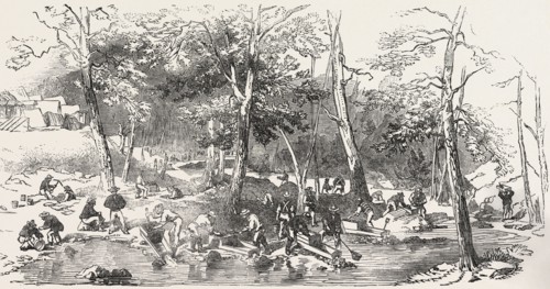 THE AUSTRALIAN GOLD DISTRICT: FITZROY BAR, OPHIS, AT THE JUNCTION OF THE TWO CREEKS, AUSTRALIA