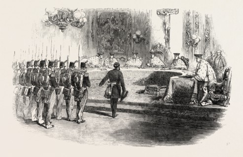 THE LAST SITTING OF THE HIGH COURT OF JUSTICE, FRANCE