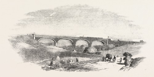 THE CORK AND BANDON RAILWAY, THE CHETWOOD VIADUCT, IRELAND