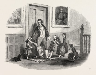 "THEY WERE ALWAYS REPULSED BY A TERRIBLE, STRONG-MINDED BUTLER, WHO KEPT GUARD ON THE MAT, AND