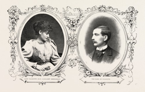 MARRIAGE OF LORD DALKEITH, HEIR TO THE DUKE OF BUCCLEUCH: LADY DALKEITH (HON. MARGARET BRIDGEMAN)